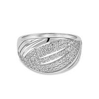 Anneau Idee Preziose dal 1987 Femme in Or blanc Zircone IP.AK18B/67 - IP.AK18B/67